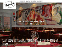 Tablet Screenshot of pizzeriatresviso.com